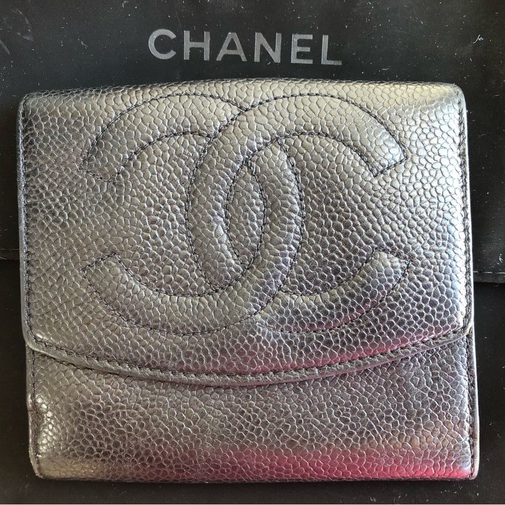 Chanel bifold wallet